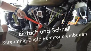 Screamin Eagle Quick Install Pushrod Kit [Deutsch] Evo/Twin Cam/Millwaukee  Stößelstangen Harley