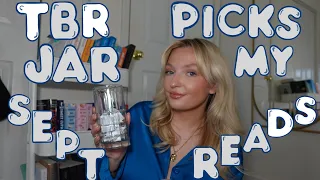 TBR prompt jar chooses my September reads | Sept tbr 🫙📖