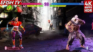 Kimberly vs Akuma (Hardest AI) - Street Fighter 6