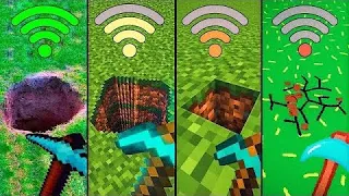 minecraft physics with different Wi-Fi