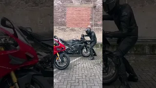 Ducati benelli V4 v BMW S100RR