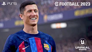 eFootball 2023 (Version 2.1.0) - Barcelona vs. Bayern Munich - Champions League - PS5 Gameplay | 4K