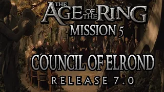 Lotr Bfme 2 Rotwk , Age of the Ring mod, The Lord of the Rings campaign, The council of elrond.