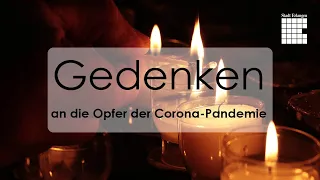 Gedenken an Opfer der Corona-Pandemie