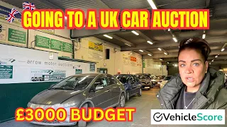GOING to a BIRMINGHAM USED CAR AUCTION with £3000 BUDGET - Valley Autos UK