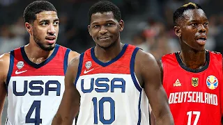 USA vs Germany Full Game Highlights - 2023 FIBA World Cup | August 20, 2023