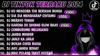 DJ VIRAL TIKTOK 2024 || KU MENCOBA TUK BERIKAN BUNGA || JEDAG JEDUG FULL BASS TERBARU