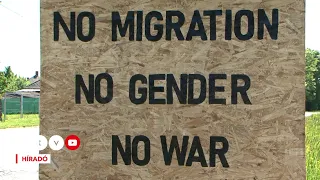 “No Migration, No Gender, No War” - üdvözöl egy magyar falu