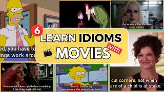 Best English Idioms 6 I Meaning and Examples I Learn English Idioms with TV Series I Easy English