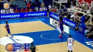 1/4 playoffs. CSKA - Lokomotiv-Kuban Game 5 Highlights