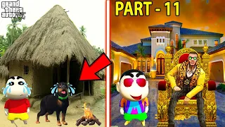 Franklin become poor life to rich life & Earn $1000,000,000 & shinchan chop  rich to poor in gta 5