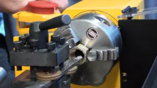 Don’t try this with your new metal lathe