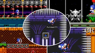 My 20+ custom levels in Classic Sonic Simulator ~ Sonic Roblox Games ~ Gameplay