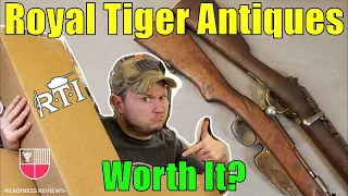 RTI Surplus ANTIQUE Rifles | NO FFL REQUIRED! Unboxing Royal Tiger Imports Milsurp Firearms