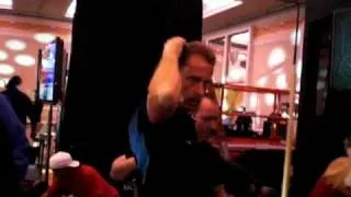 Mosconi cup 2007. Earl Strickland LOVEJOYED!!