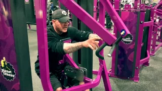 Planet Fitness - How To Use Hammer Strength Row Machine