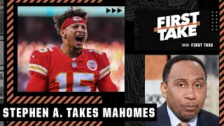 Stephen A. would take Patrick Mahomes over Lamar Jackson this season | First Take