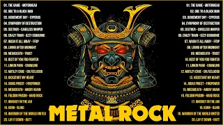 Metal And Heavy Hard Rock Songs 🟡 Motorhead, Slayer, Judas Priest Limp Bizkit, Metallica