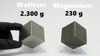 Wolfram vs Magnesium - eines der DICHTESTEN Metalle überhaupt  [𝟰𝗞] | JJChemistry