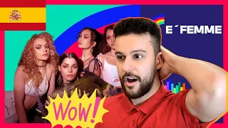 Turkish Guy REACTS E'Femme - Uff! // BENIDORM 2023