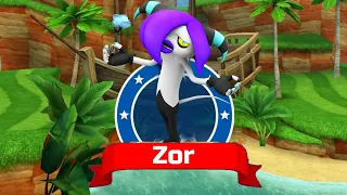 Sonic Dash - ZOR New Character Unlocked from Sonic Lost World MOD - All 68 Characters Unlocked