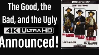 The Good, the Bad, and the Ugly (1966) 4K UHD Blu-ray Announced!