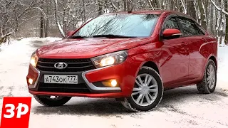 Лада Веста: масложор, бензин, проблемы с роботом, качество ЛКП / Lada Vesta обзор