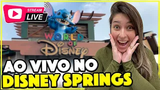 LIVE NO DISNEY SPRINGS DE ORLANDO - TOUR AO VIVO COM TURISTORLANDO