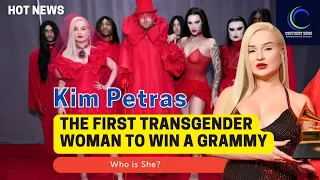 Kim Petras‼️The first transgender woman to win a Grammy