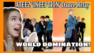 ATEEZ(에이티즈) - INCEPTION Dance Relay | WE GOT OUR 3RD AND 4TH WIN!!!