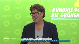 Pressekonferenz mit Michael Kellner zum Klimaschutz am 09.09.19