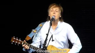 PAUL McCARTNEY "You Won't See Me" 7/8/16  Milwaukee, WI