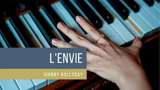 L'envie - piano - Johnny Hallyday