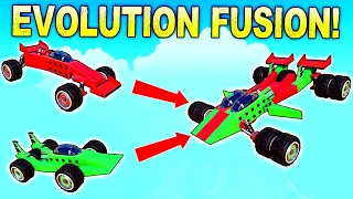 Evolution Race, But We Combine The Best AND Worst Vehicles Together! - Trailmakers Multiplayer
