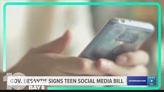 DeSantis signs one of the country's most restrictive social media bans for minors