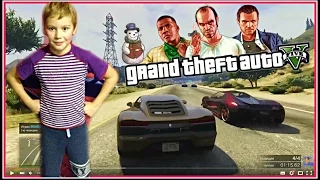 GTA 5 Online PS4 ГОНКИ БОРЬБА С ПРОБКАМИ | Gameplay PS4 1080p 60fps