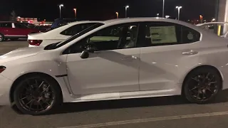 Series White Subaru STi Teaser Video