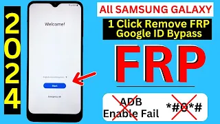 Finally🔥Without *#0*# All Samsung Frp Bypass 2024 | All Android 11/12/13/14 Google Account Remove