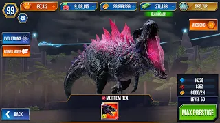 NEW PLAYABLE BOSS MORTEM REX COMING VERY SOON? | Jurassic World: The Game