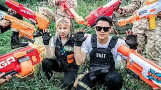 LTT Game Nerf War : Warriors SEAL X Nerf Guns Fight Crime Mr Zero Crazy Traitor Captain Bandits