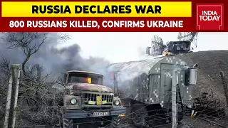 Twin Explosions Heard In Kyiv, 800 Russians Killed, 7 Russian Aircraft Destroyed, Confirms Ukraine