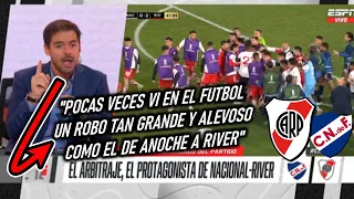 CLOSS CONSTERNADO CON LA IMPUNIDAD QUE CONMEBOL VOLVIO A ROBARLE A RIVER PLATE