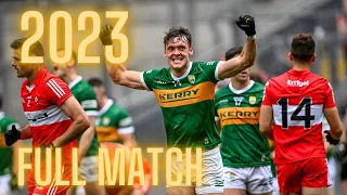 derry v kerry ALL IRELAND SEMI FINAL FULL MATCH