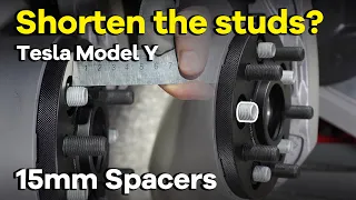 Is It Possible to Install 15mm Wheel Spacers on Tesla Model Y 2023?|BONOSS