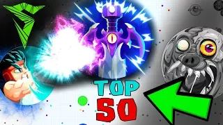 Agar.io TOP 50 PLAYS // Insane Agario MOMENTS