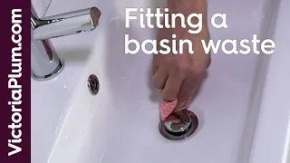 How to fit a basin waste | Bathroom installation tips from Victoria Plum