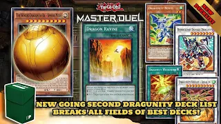 HOW TO DEFEAT BEST DECKS; Going Second DRAGUNITY Decklist & Combos Explained! -Yugioh Master Duel