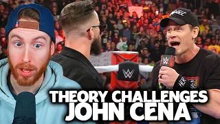 Austin Theory Challenges John Cena At WrestleMania WWE RAW