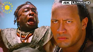 Balthazar VS Mathayus Fight (The Rock Scene) | The Scorpion King 4k HDR