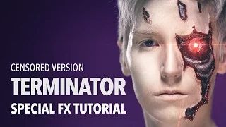 The terminator makeup tutorial (censored version)